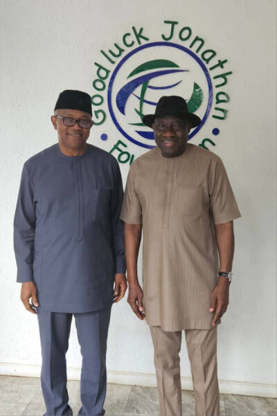 Jonathan, Obi meet as talks over 2027 gain momentum – Daily Trust