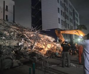 One Dead, Several Rescued as Four-Storey Building Collapses in Yaba, Lagos