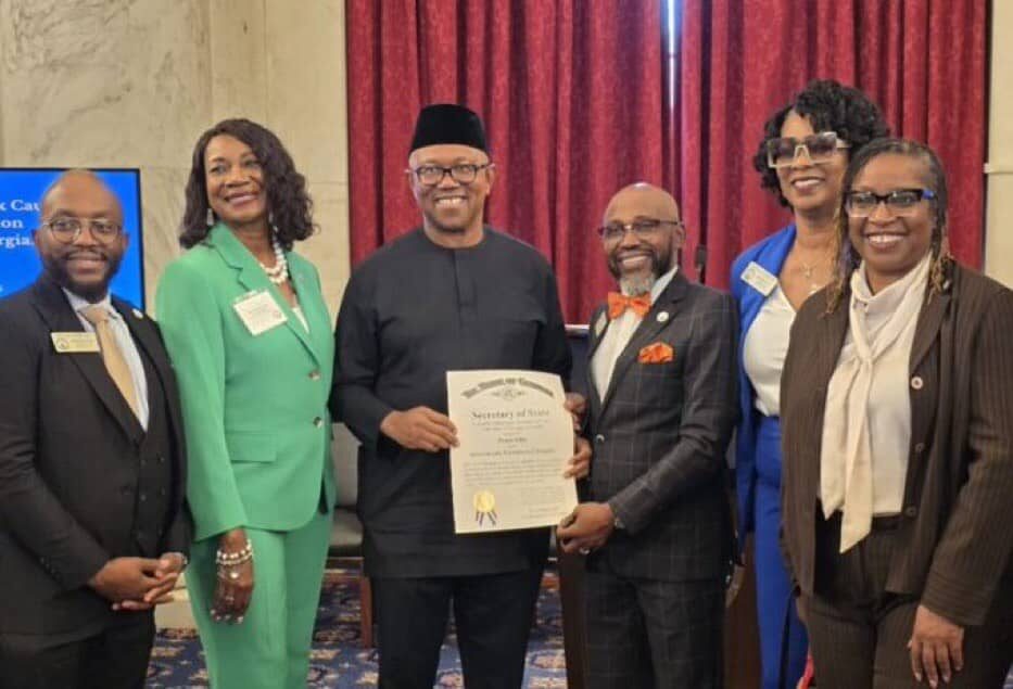 Peter Obi Receives US Honorary Citizenship