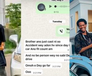 Old chat of Sanku Comedy lamenting frequent road accidents emerges
