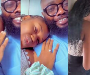 Man proposes to fiancee on Ibom Air Flight