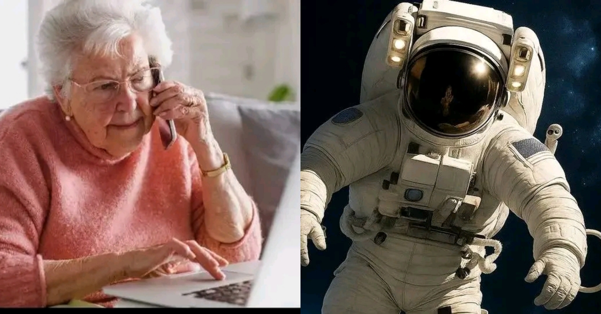 80-year old Japanese woman reportedly scammed £5000 by astronaut in space, needed money to buy oxygen