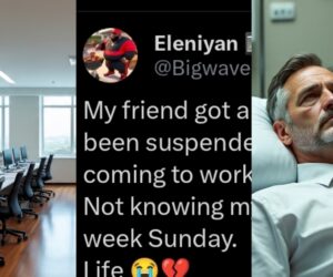 Company issues 3-month suspension to emoloyee who had passed away