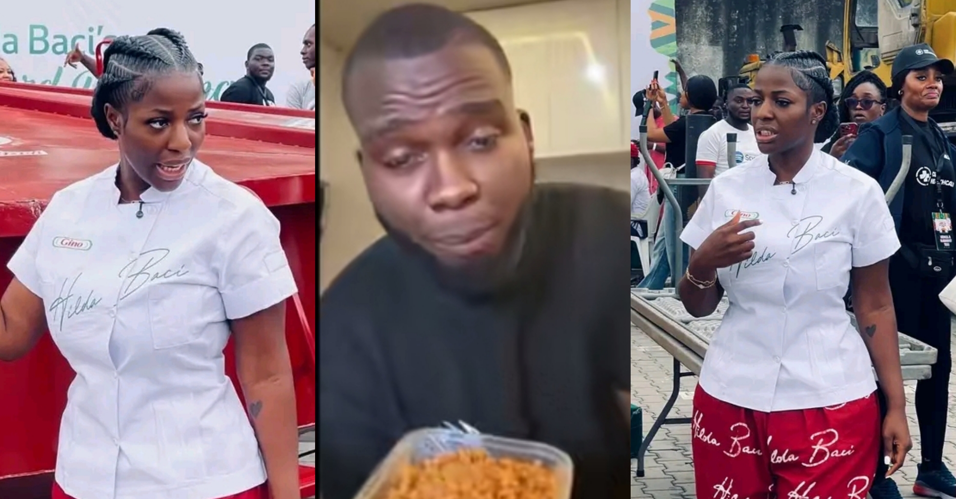 Man appeals to Hilda Baci after tasting her world’s largest pot jollof cook-off