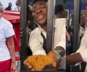 Man who collected jollof rice with bare hand at Hilda Baci’s world’s largest jollof cook-off receives assistance