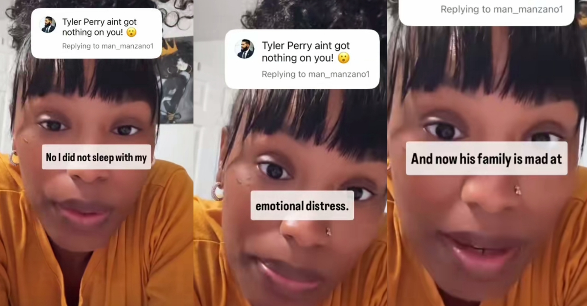 Lady to sue her son over emotional distress