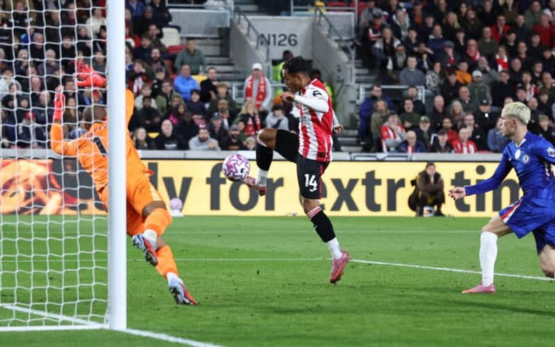 EPL: Brentford cage Chelsea in 4-goal thriller