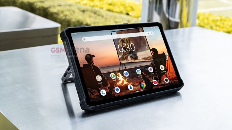 Ulefone’s new rugged tablet packs a gigantic battery, night vision cameras, floodlights, and even a projector