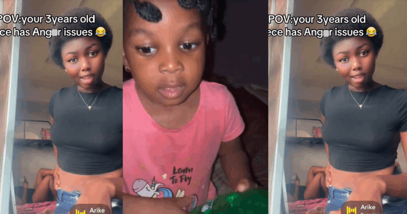 “She was frustrated”- Lady shares hilarious moment her three years old niece questioned her single relationship status.