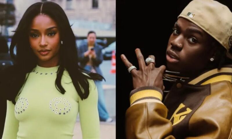 Video: Rema, Ayra Starr Kiss During Stage Performance