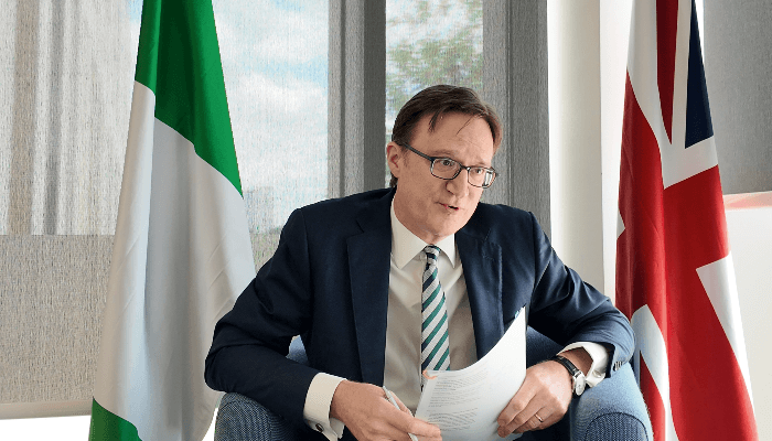 Tinubu’s reforms spark stronger UK trade-Nigeria trade, investment ties – Montgomery, British High Commissioner