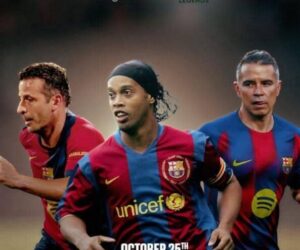 Ronaldinho, Saviola, Giuly, Other Barça Legends For Abuja Champions Cup