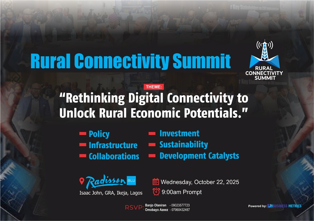 Nigeria to Host First RuralConnect Summit as 20 Million Lack Access | Tech | Business