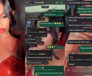 Lady shares her sister-in-law’s reaction after pranking her that her brother b3at her.(WATCH)