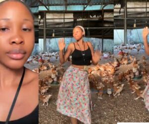 Lady Showcases Her Poultry Business, Encourages Others To Start ‘Unaesthetic’ Hustles (WATCH)