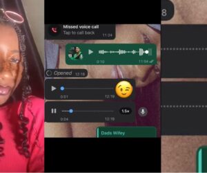 Lady surprised by how the 24-year-old lady her father married shortly after her mother’s passing treats her (VIDEO).