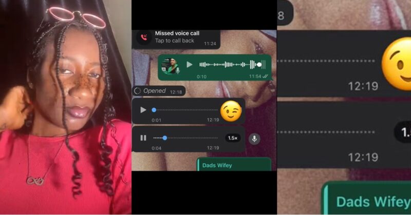 Lady surprised by how the 24-year-old lady her father married shortly after her mother’s passing treats her (VIDEO).