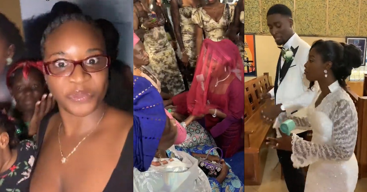 “Sha no return am, we no want again” – Siblings jokingly call out their brother-in-law for marrying their sister (WATCH)