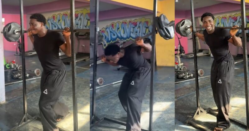 Man shares how he almost got hurt during his first visit to a local gym.(WATCH)