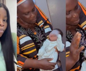 Young mum shares the outcome of asking Grandma to dress her newborn.(WATCH)