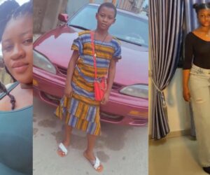 Woman Shares Before-and-After of Kid Sister Who Was Waybilled in 2021.(WATCH)
