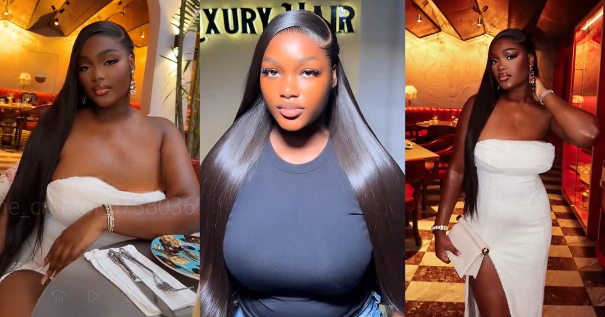 “Is it worth it?” – Lady asks after revealing the amount she spent on her minimalist birthday shoot (WATCH)