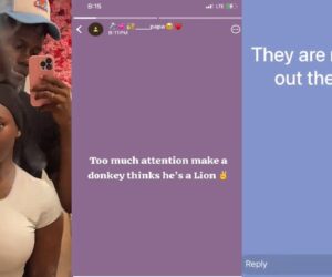 Lady shares her boyfriend’s reaction after she gh0sted him for six hours.(WATCH)