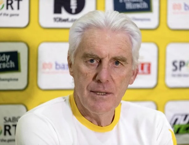 Broos Slams Playing Pitch Ahead Super Eagles Clash