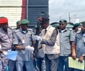 Customs Confiscates 15 Rifles, 4,841 Ammunition Rounds, And Drones Near Ogun Border