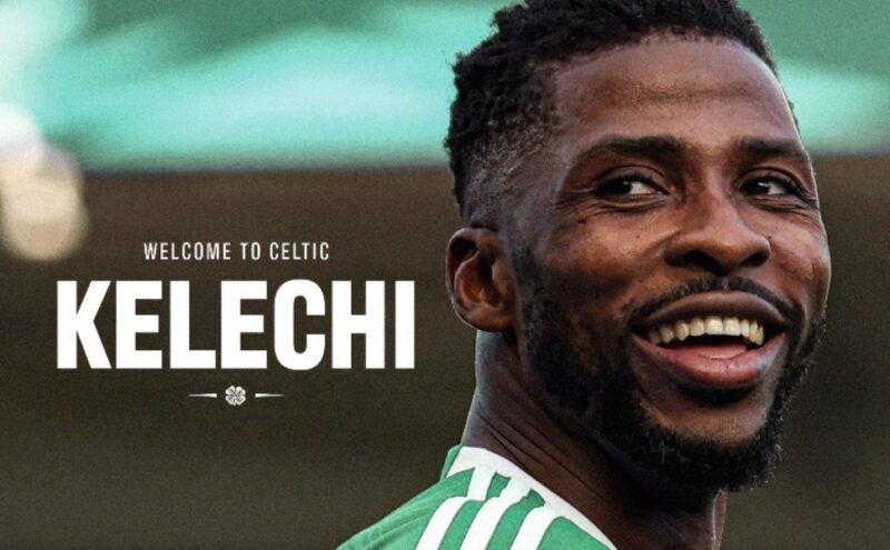 Coach Brendan Rodgers Reunites With Kelechi Iheanacho At Celtic