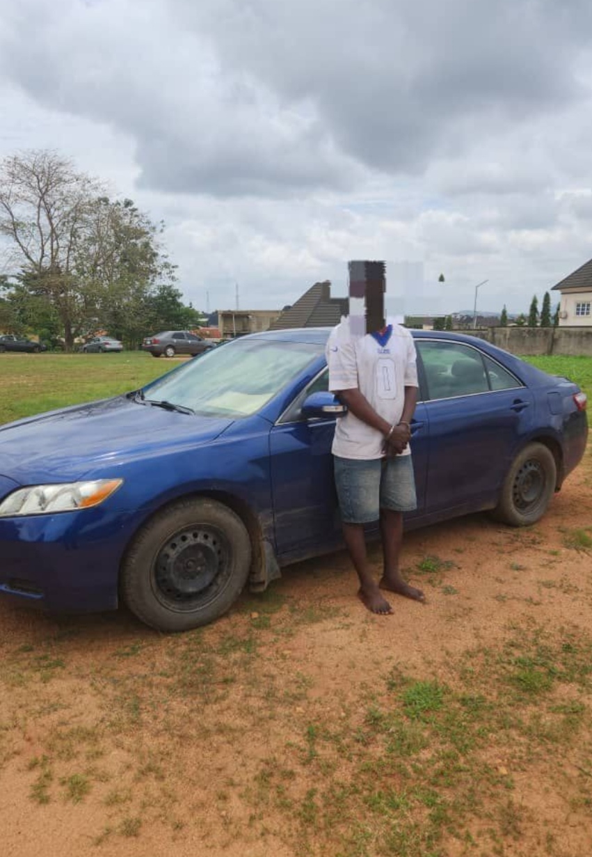 Ondo Police Bust Car Theft Syndicate, Recover Stolen Toyota Camry In Akure