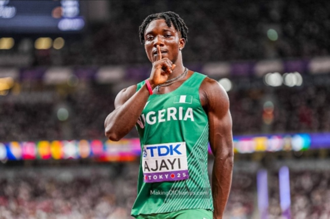 Kanyinsola Ajayi Becomes First Nigerian Man In 18 Years To Reach World Championships 100m Final