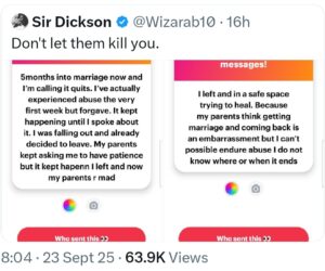 Woman who married a poor man because she wanted “peace of mind” shares how she discovered her husband was a serial thief