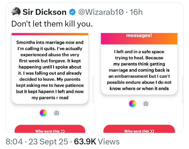 Woman who married a poor man because she wanted “peace of mind” shares how she discovered her husband was a serial thief