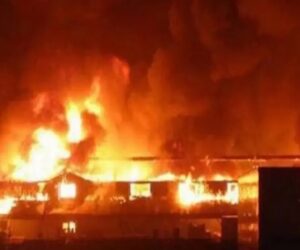 Fire Destroys 14 Shops At Ibadan Market