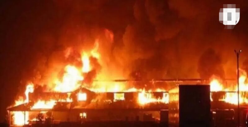 Fire Destroys 14 Shops At Ibadan Market