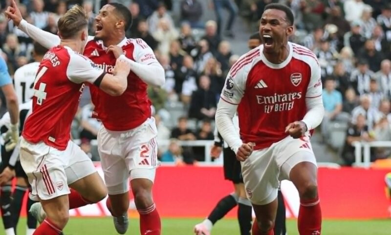 Arsenal Beat Newcastle United At St. James’ Park With Late Goals