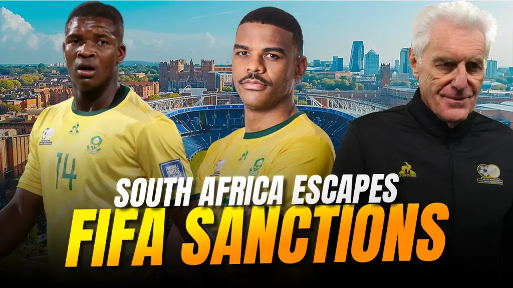 South Africa Not Under FIFA’s Disciplinary Sanctions Despite Fielding Ineligible Player