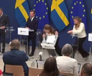 Panic As Health Minister Collapses During Press Conference