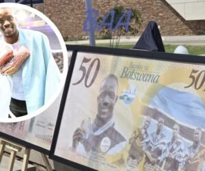 Botswana honours Olympic Champion with banknote image
