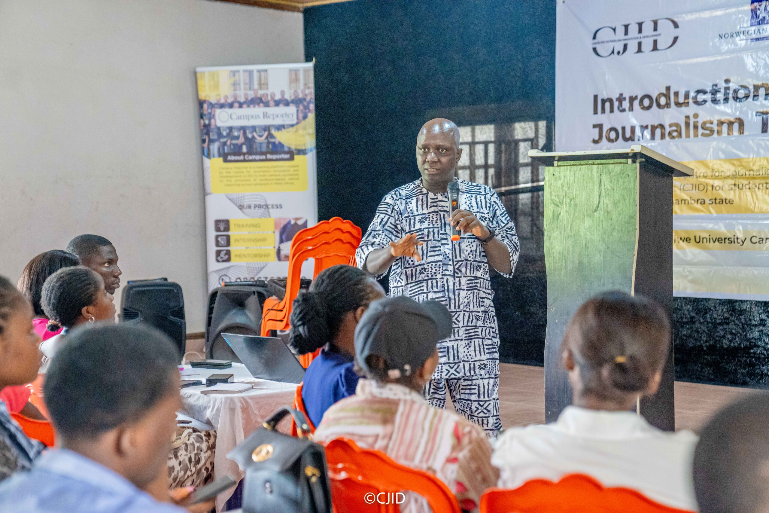 CJID trains students on ethical journalism, fact-checking, others