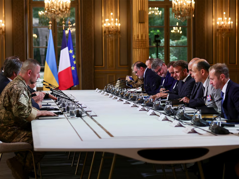 Ukraine’s Allies Meet As Doubts Grow Over Security Guarantees, US Support