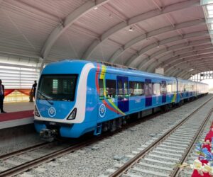 Lagos Governor Sanwo-Olu cuts train fare to mark project anniversary