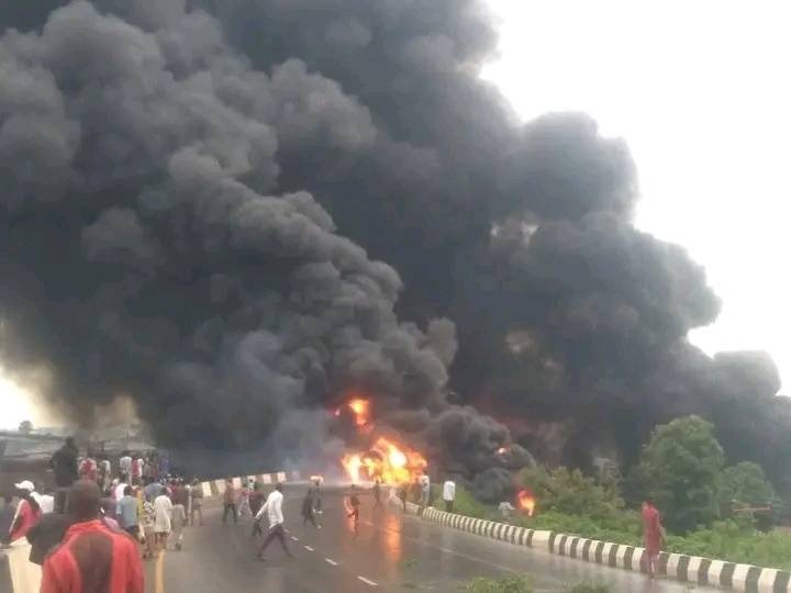Diesel-laden tanker caught fire on Enugu highway – FRSC