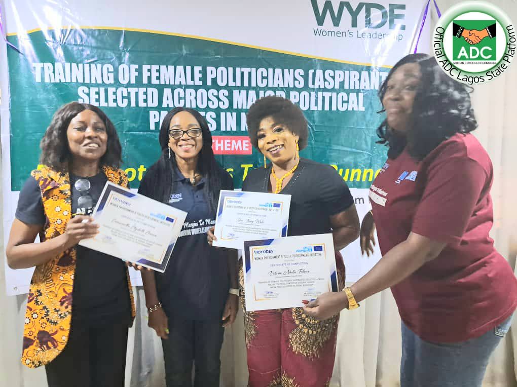 ADC Empowers Lagos Women Leaders For Active Participation In Frontline Politics – Independent Newspaper Nigeria