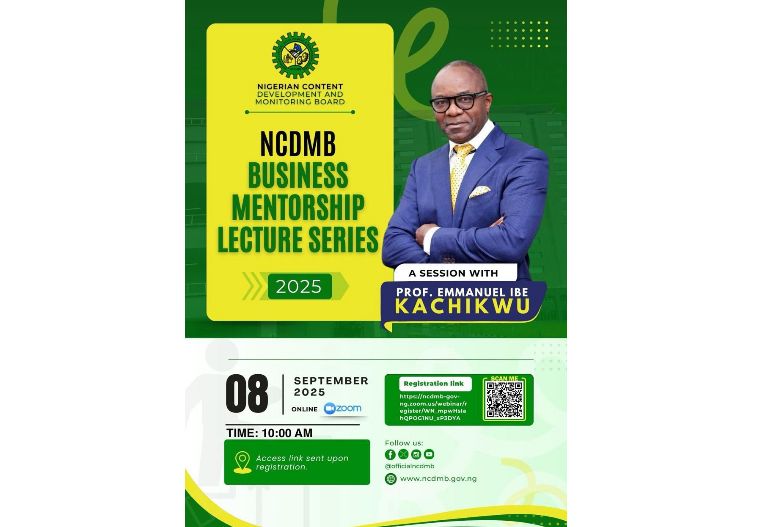 Ex-Minister,Kachikwu speaks at NCDMB’s Business Mentorship Lecture Series today