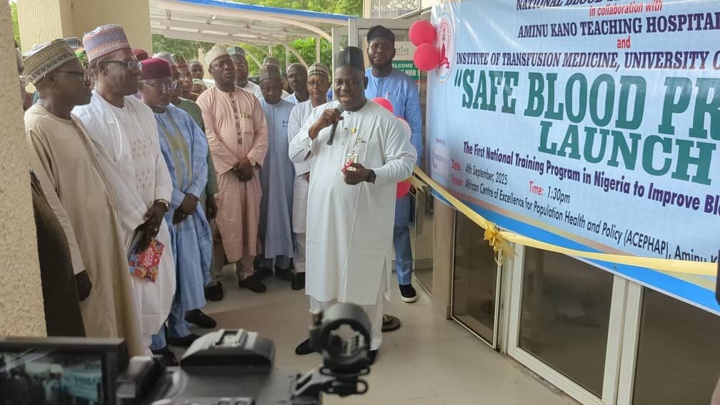 Federal Gov’t Unveils Safe Blood Transfusion Project In Kano
