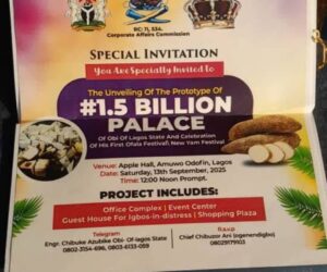 ‘Obi of Lagos’ N1.5bn palace unveiling was a scam– Police give update