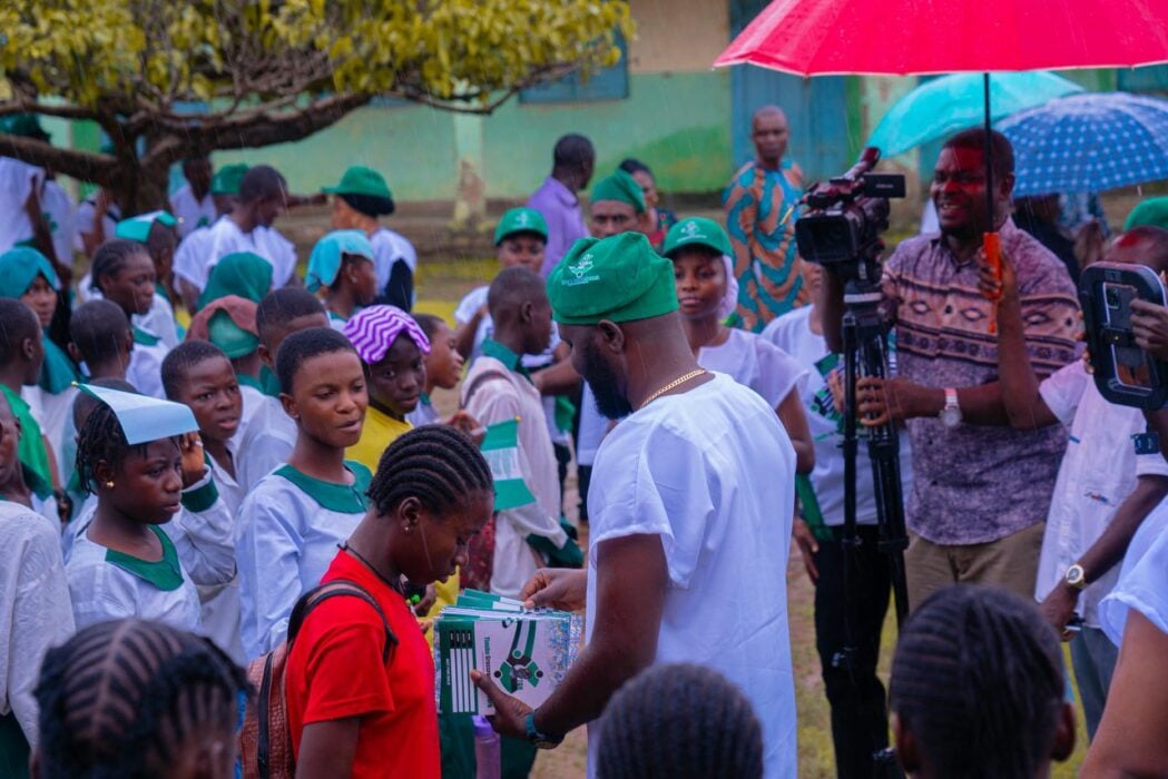 Pro-Tinubu Group Donates Learning Materials To Abuja Students, Tasks Them On Patriotism