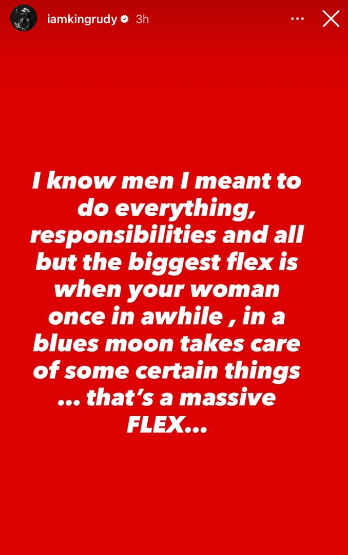 Singer, Paul Okoye shares something he considers the “biggest flex” in a relationship